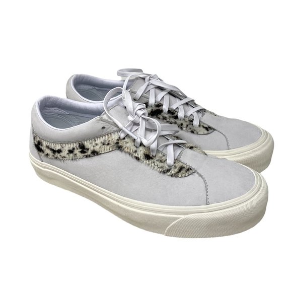 💖MEGA SALE💖VANS Bold Ni Pony Low Top White Women Suede  Casual  VN0A3WLP42N - Picture 8 of 10